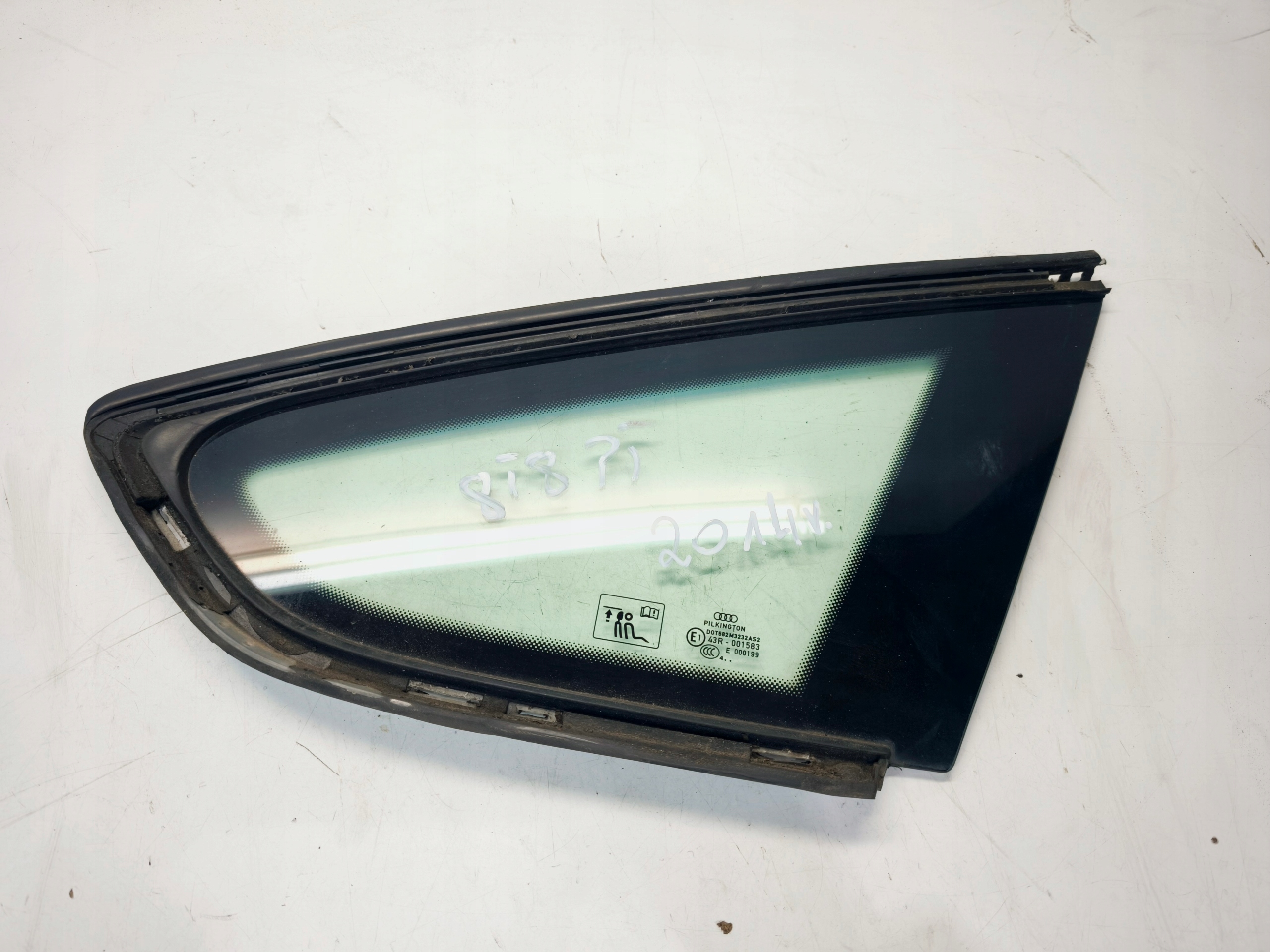 window bodywork right right rear part AUDI A5 8T LIFT SPORTBACK 2014R