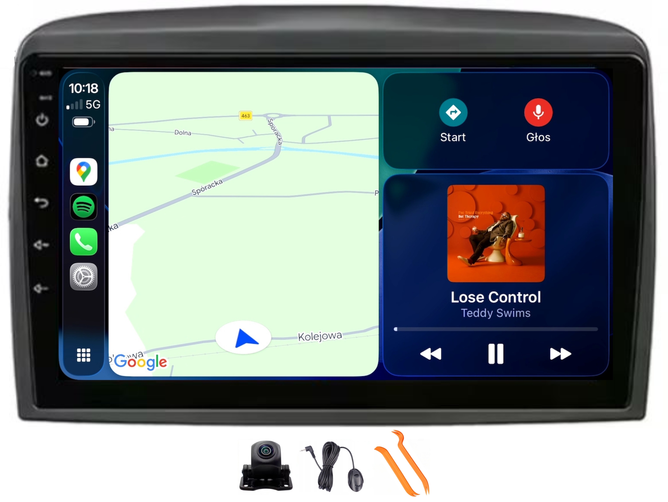 Radio Android Navigácia Lancia Ypsilon 06-11 2K 8/256GB Lte 4G CarPlay Gps