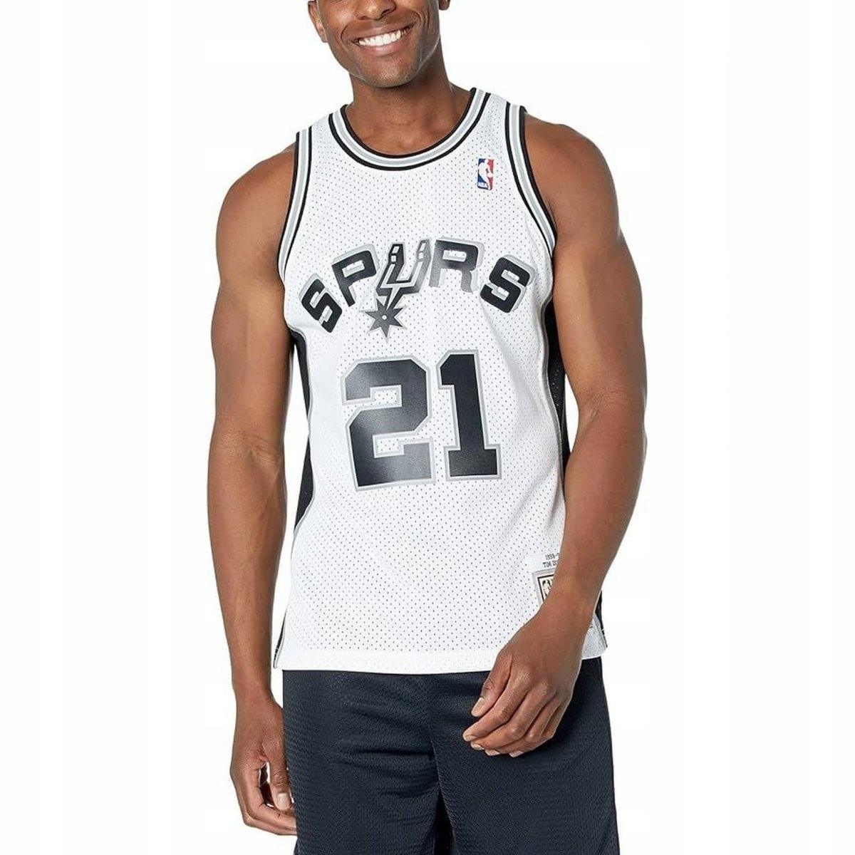Mitchell Ness tričko San Antonio Spurs Nba Swingman Jersey Duncan L