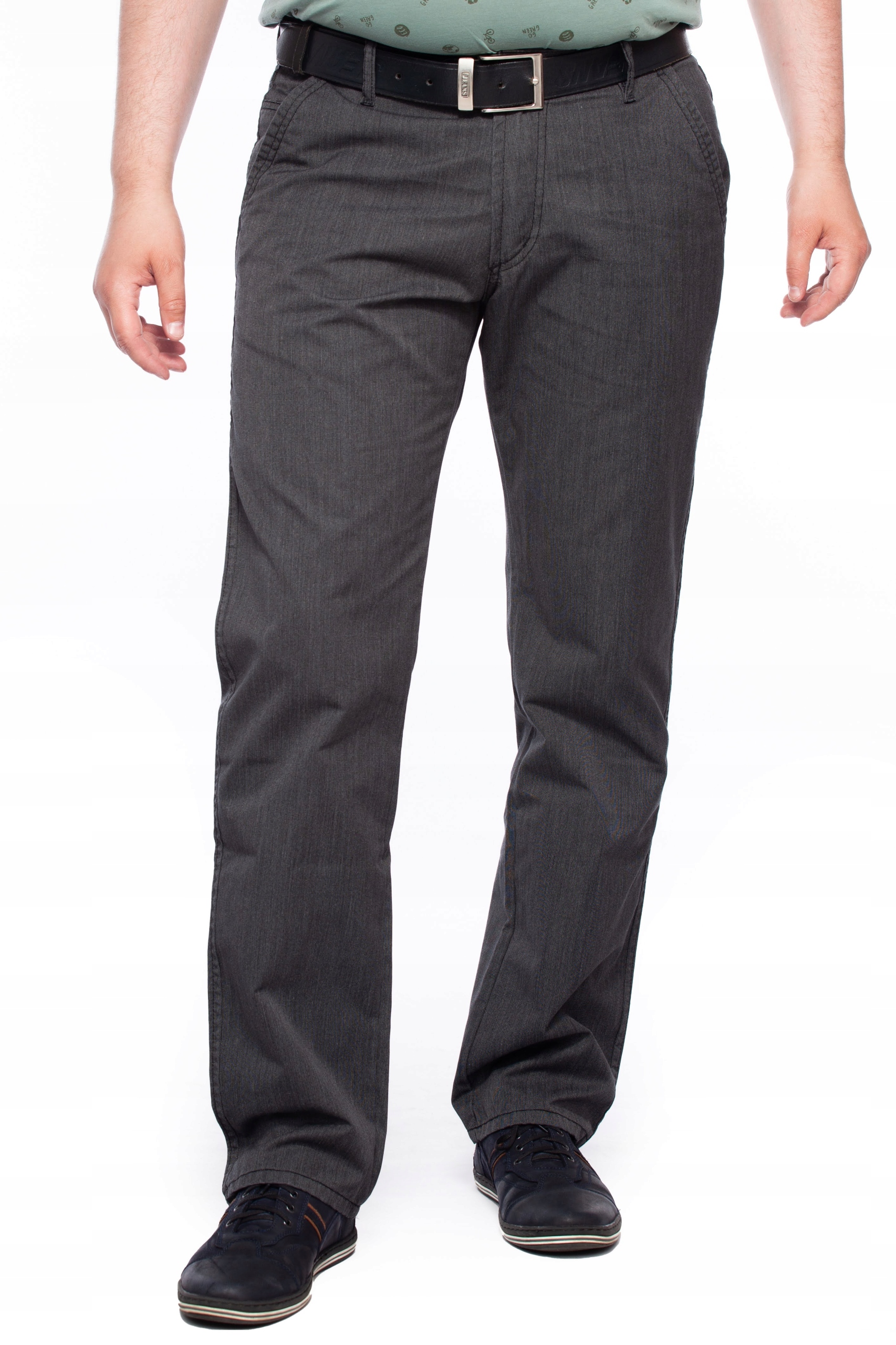 Chinosy Spodnie Męskie Shark Pl Benek 86cm/L34