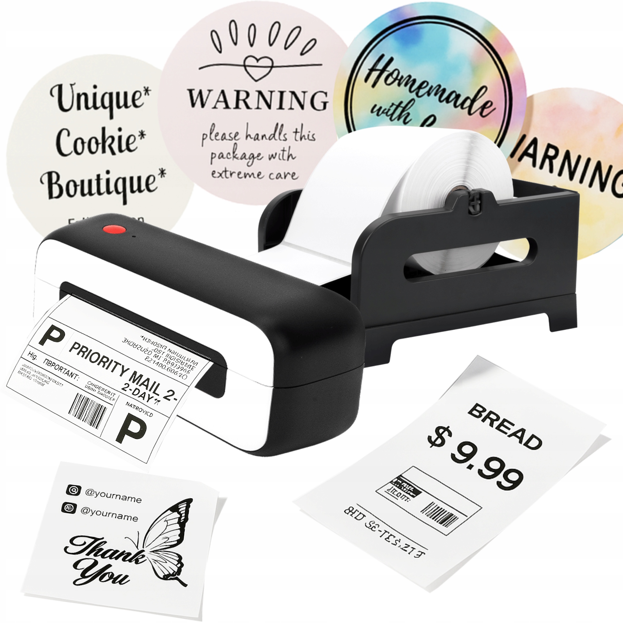 Phomemo termálna tlačiareň samolepiacich nálepiek AM246S Usb