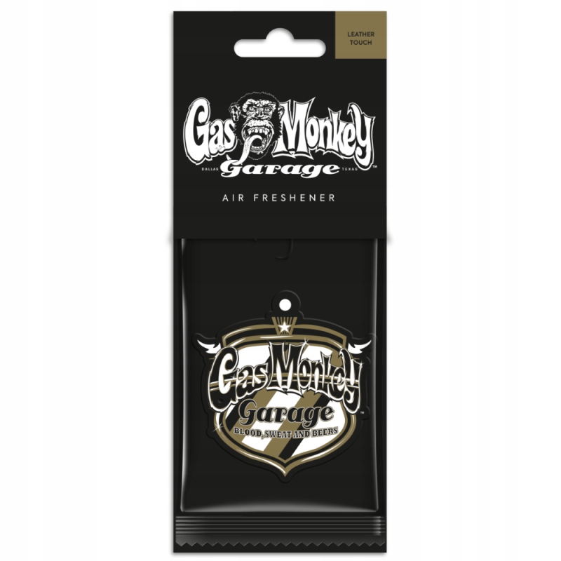 Zapach Samochodowy Aroma Car Gas Monkey Leather Touch Brown Zawieszka Małpa