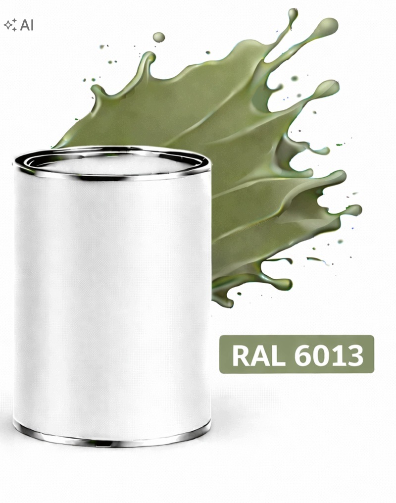 Ral 6013 Alkydová smaltovaná lesklá Barva na kov a ocel 1L