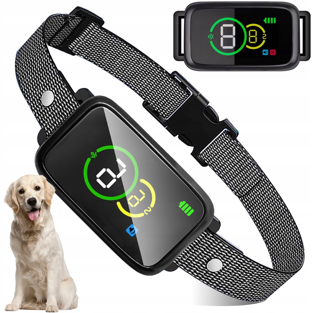 Levně Elektrický Protištěkací Obojek Pro Psa, Vodotěsný, Univerzální