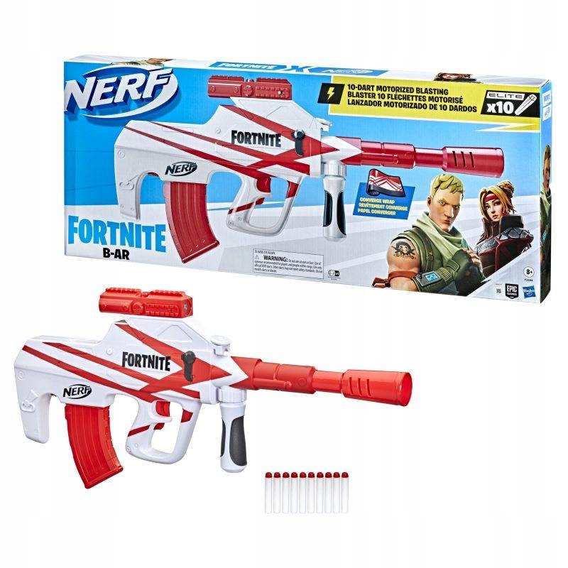

Nerf Elite Wyrzutnia Fortnite B-ar 10 strzałek