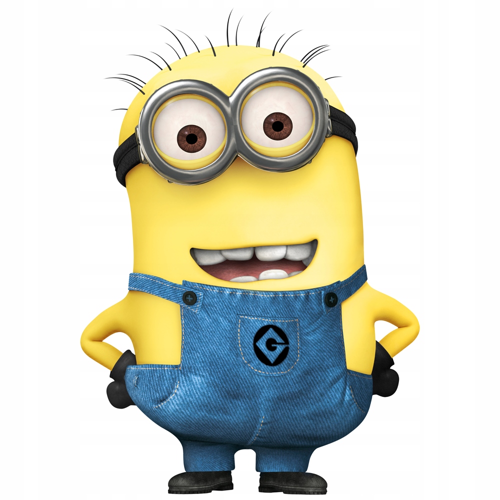 NAKLEJKA XL dla DZIECKA na Ścianę MINIONS 80x57cm