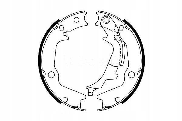 Sada Brzdové Čelisti Bosch Zadní Hyundai I20 Asistenční služba řidiče #28