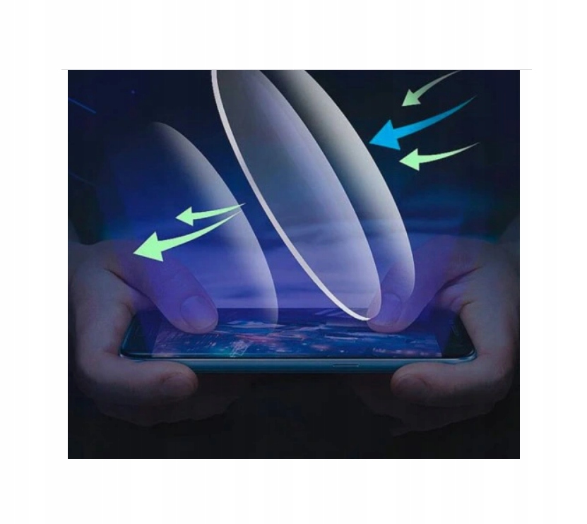 OKULARY DO KOMPUTERA Biohacking BLOKUJĄCE ŚWIATŁO NIEBIESKIE ANTI-BLUE Kolor czarny