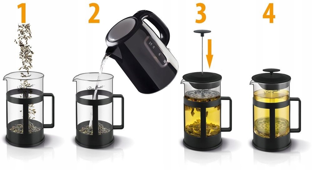Zaparzacz do kawy herbaty French Press Lamart 1l Linia Press