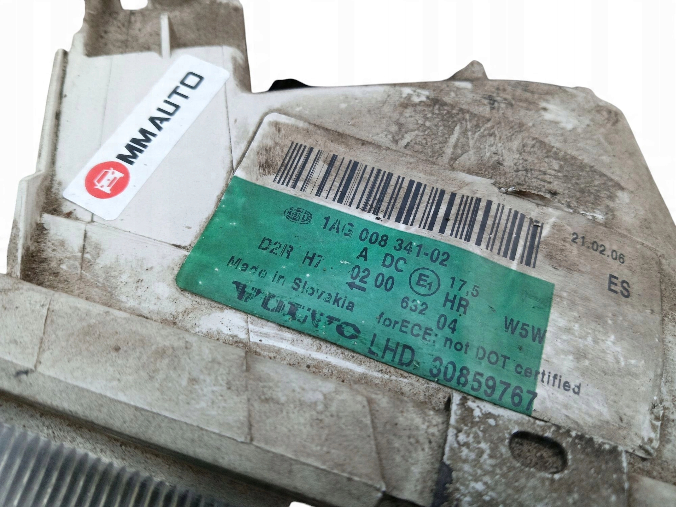 light right front VOLVO V40 and LIFT (1999-2004) 1AG008341-02