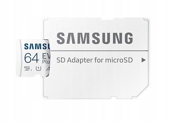 KARTA PAMIĘCI SAMSUNG EVO PLUS 64GB SDXC 100Mb/s Klasy prędkości C10 U3 V10 A1
