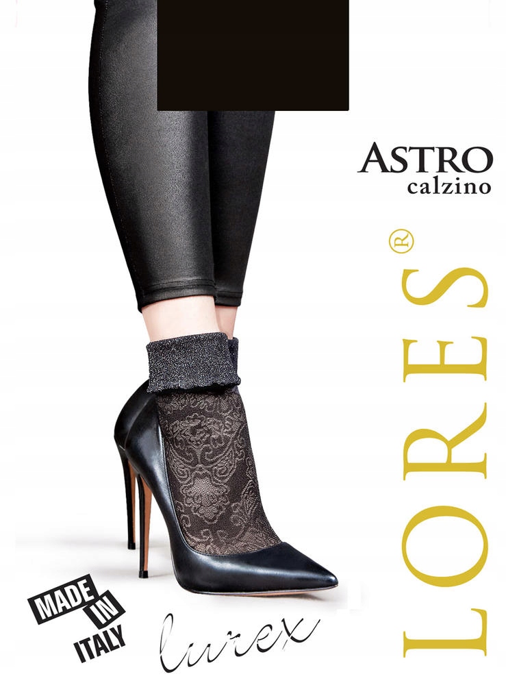 SKARPETKI DO SZPILEK MODNE WZORZYSTE LORES ASTRO Rozmiar Uniwersalny