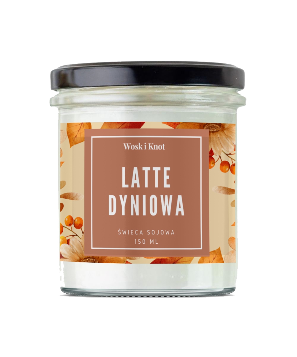 

Świeca sojowa Latte Dyniowa ekologiczna