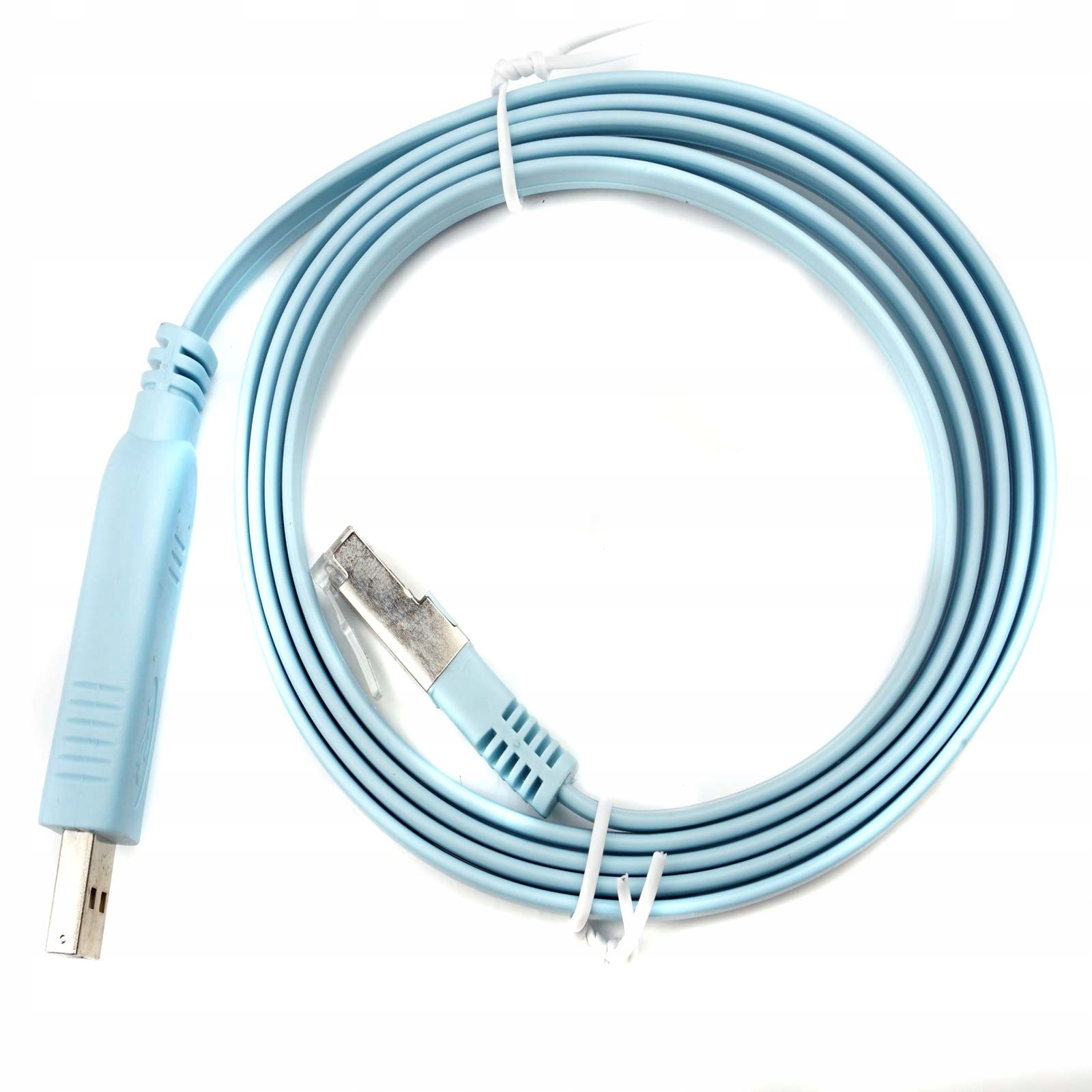 Kabel konsolowy uniwersalny USB na RJ45 Cisco HP Juniper 1.5m