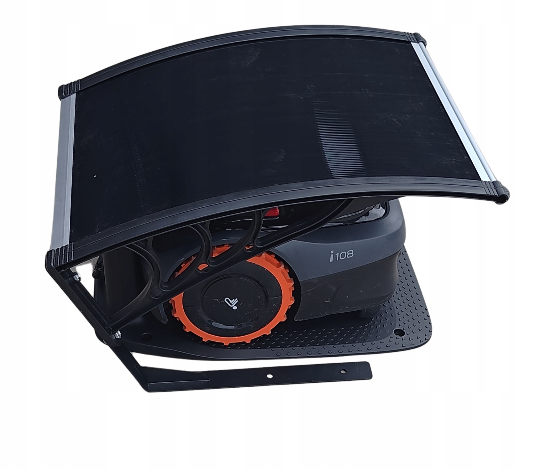 Daszek garaż dla robota koszącego dopasowany 80x60x45 cm uniwersalny