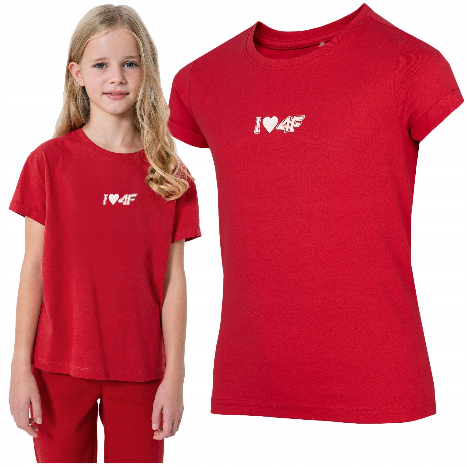 

Koszulka dziecięca T-shirt 4F junior JTSD005 122