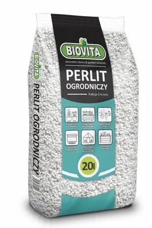 

Perlit Ogrodniczy 20L Biovita idealny dodatek