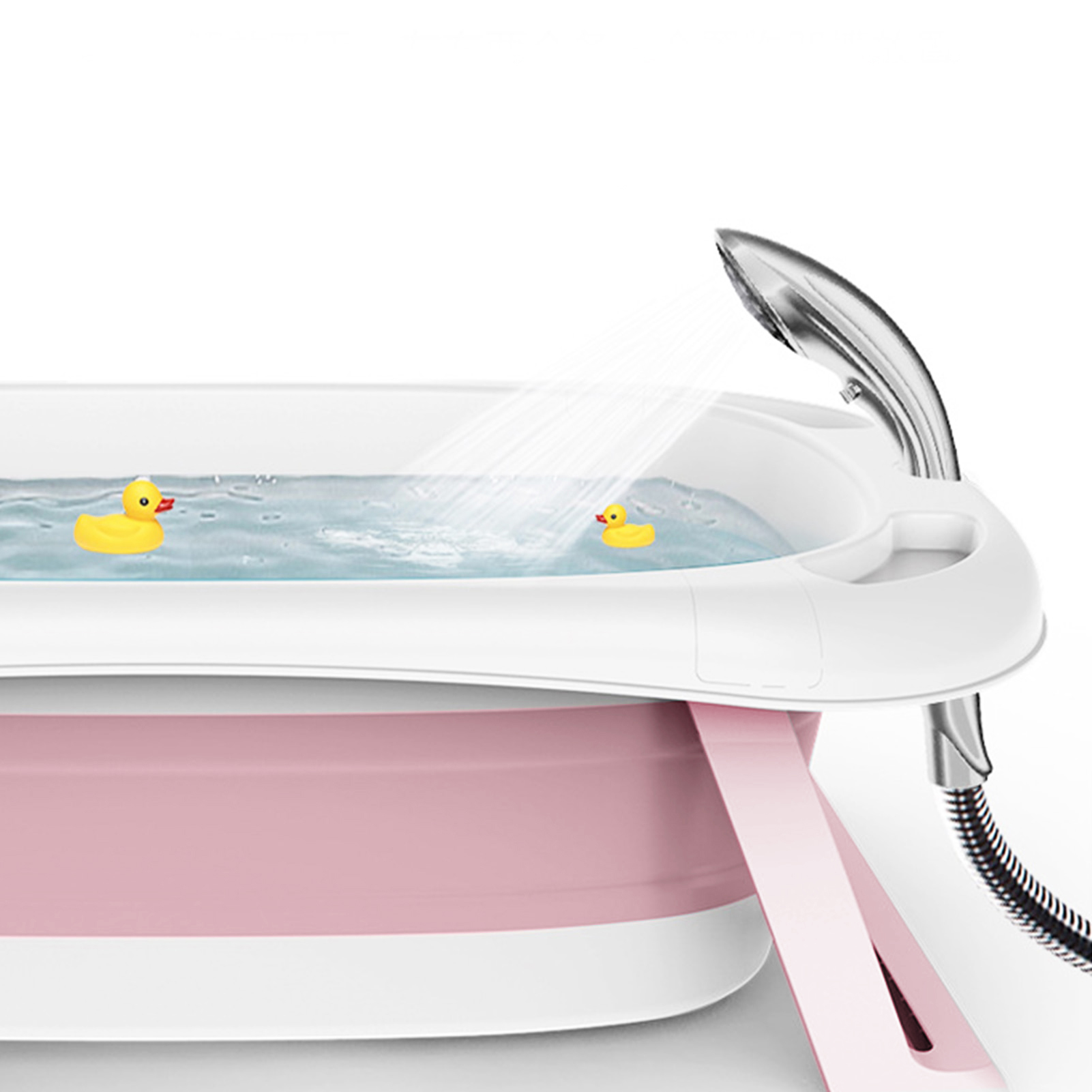 DUŻA WANIENKA DLA DZIECI SKŁADANA STABILNA BEZPIECZNA TERMOMETR + WKŁADKA EAN (GTIN) 5904158313171