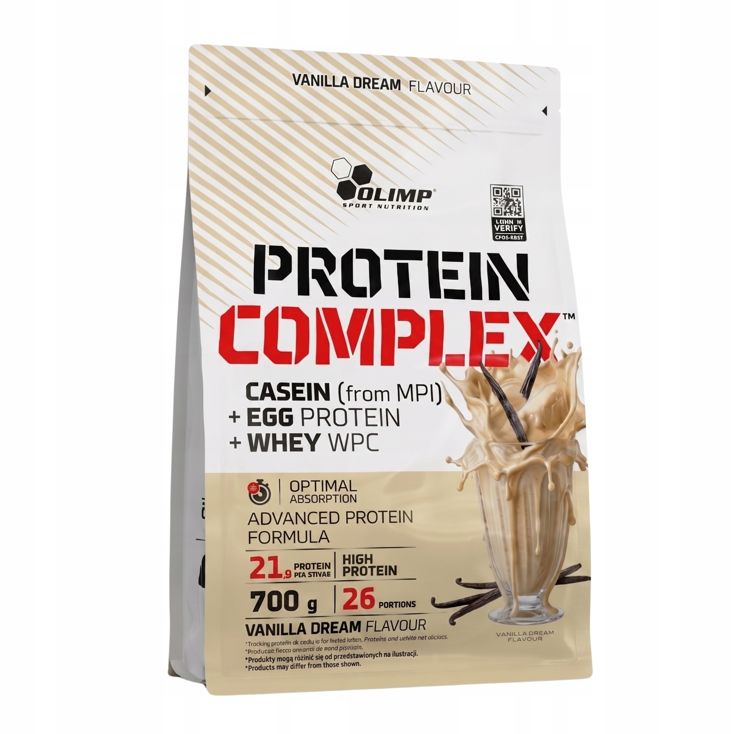 Whey Protein Complex 700 g Protein Wpc Mpi Protein Vanilka Olimp