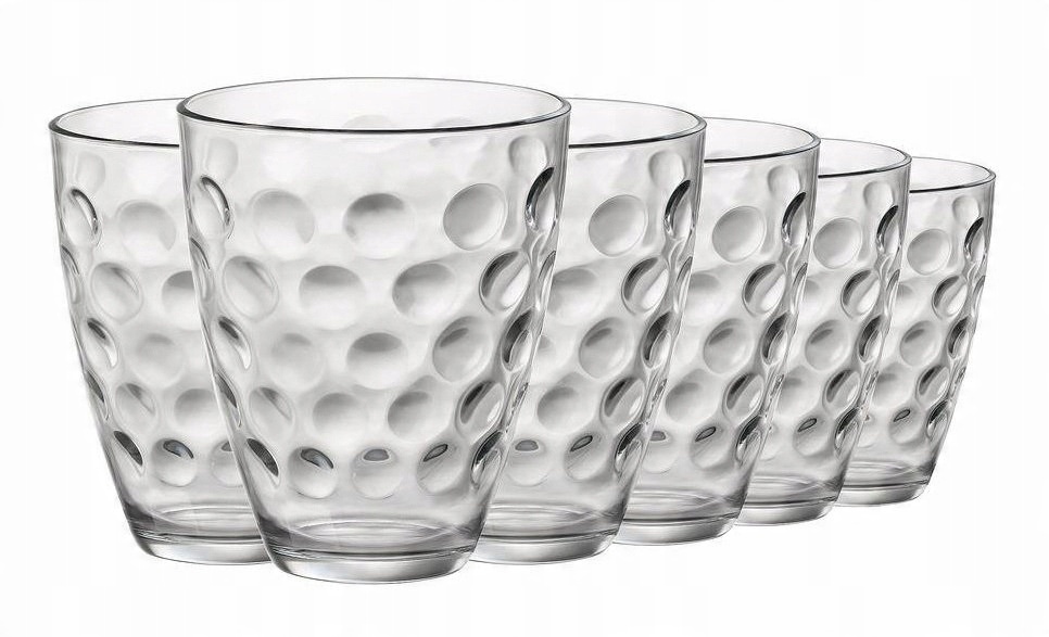 

Komplet 6 Szt. Szklanek Dots Rocks 390 ML