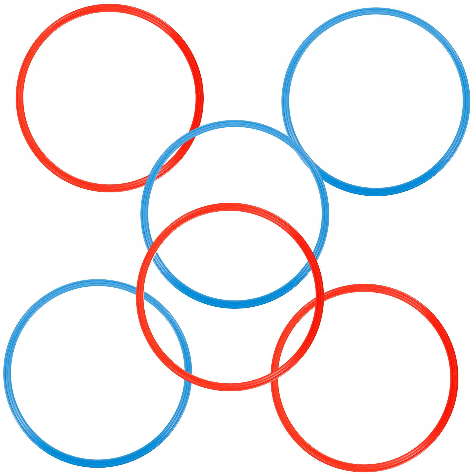 SPRZĘT DO TRENINGU PIŁKI NOŻNEJ SZYBKOŚĆ SPORTY 6 SZT Kolor dominujący wielokolorowy