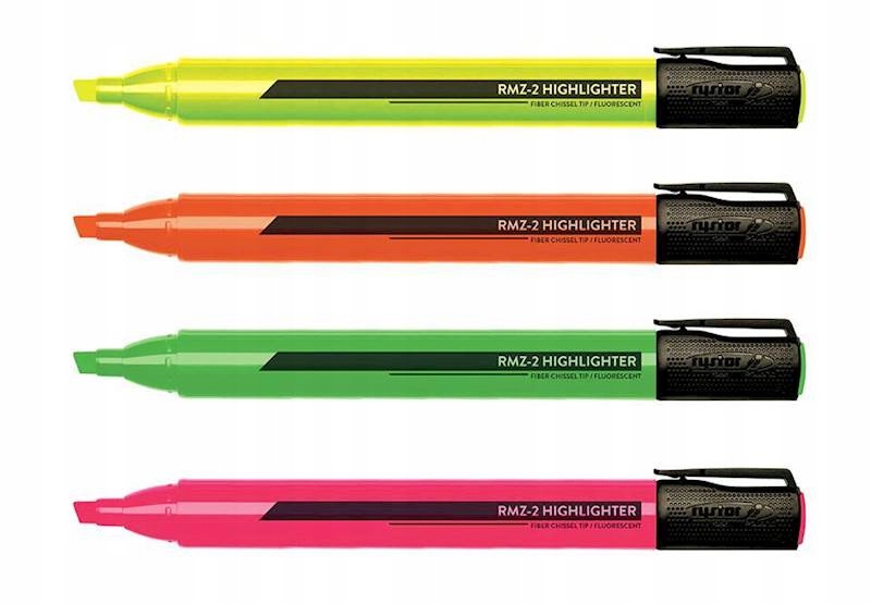 Zakreślacze RYSTOR 4 kolory RMZ-2 EAN (GTIN) 5907548916488