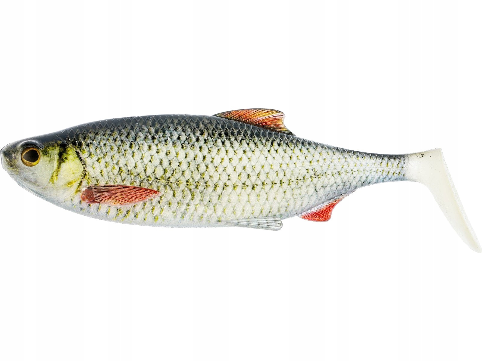 Guma Westin Ricky The Roach Shadtail 14CM 42G Clear Roach