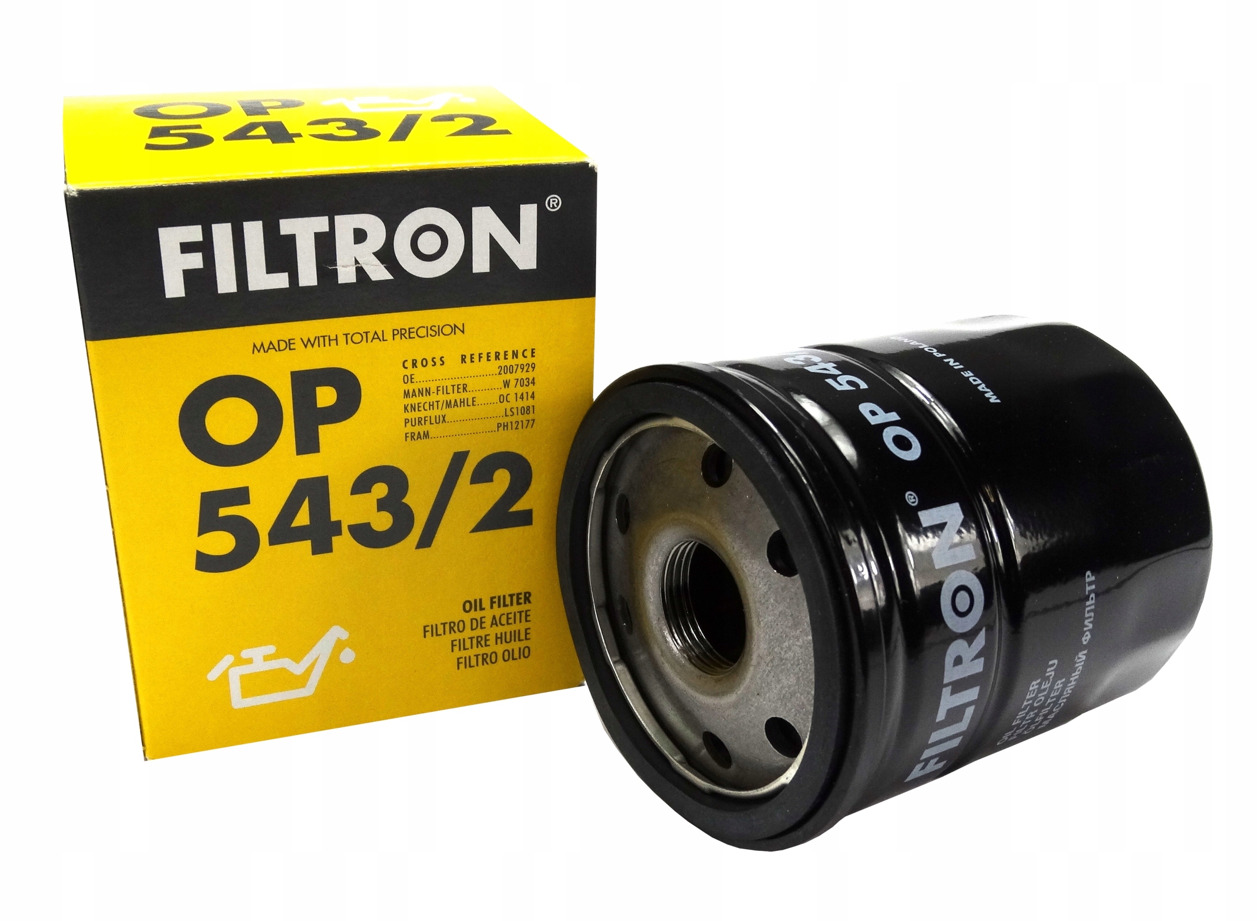 

Filtr Oleju Filtron OP543/2 Ford Transit