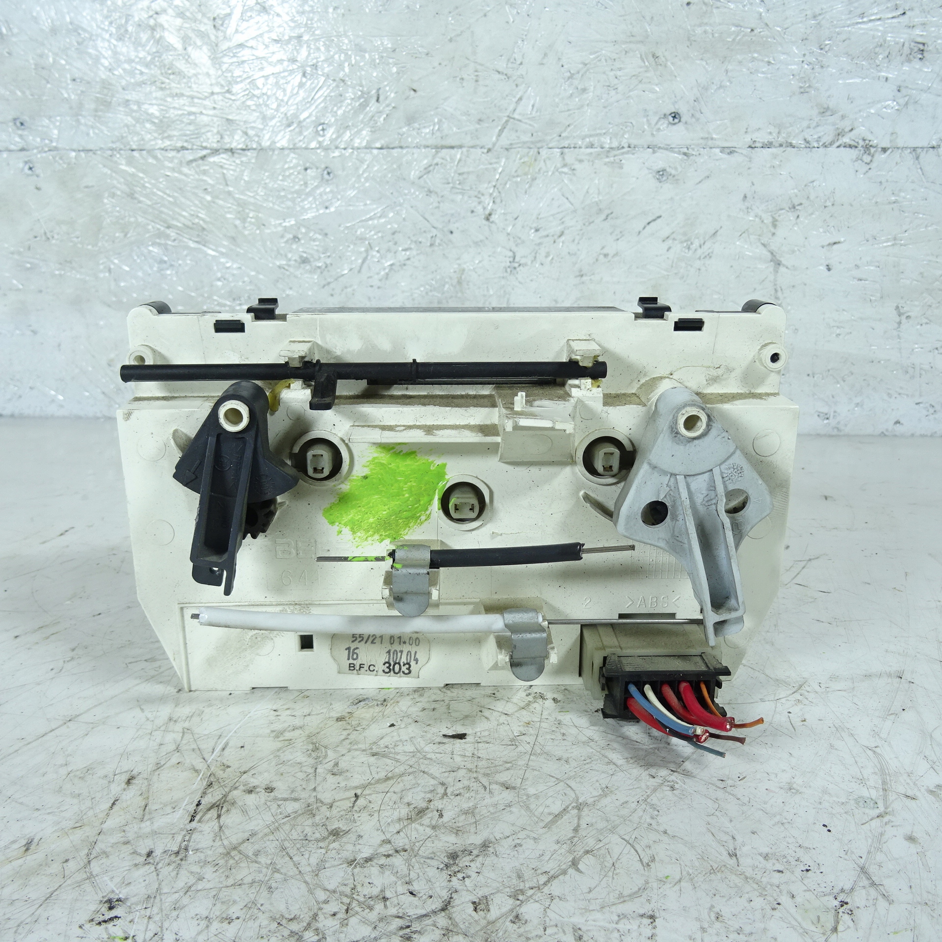 PEUGEOT 206 PANEL des lüfters