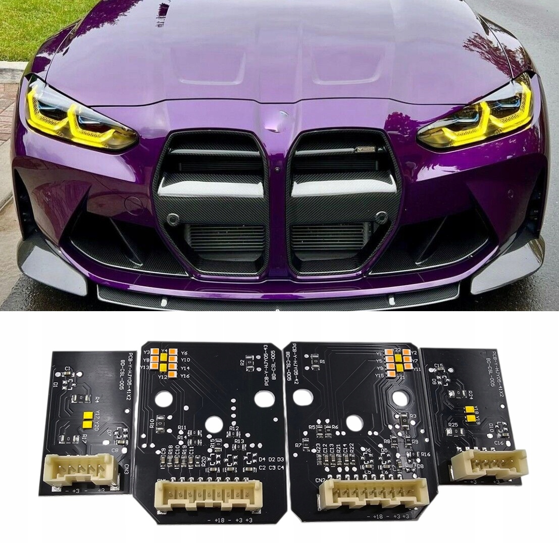 Moduly Csl Žluté Drl Bmw G22 G23 G26 2011-2023 Komplet Pravá Levá