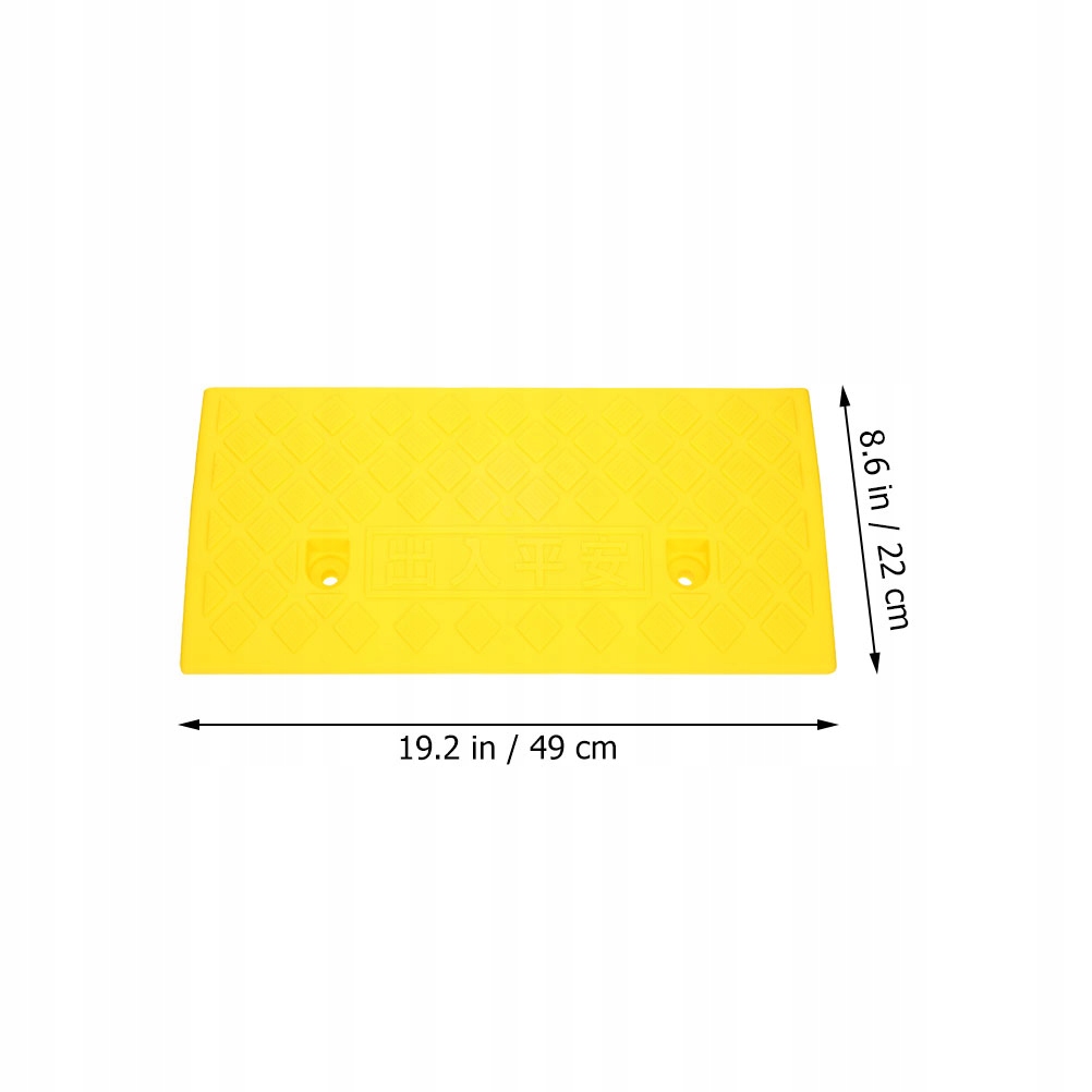 RAMPA PROGOWA PRZENOŚNA RAMPA SAMOCHODOWA CIĘŻKA Waga produktu z opakowaniem jednostkowym 0.35 kg