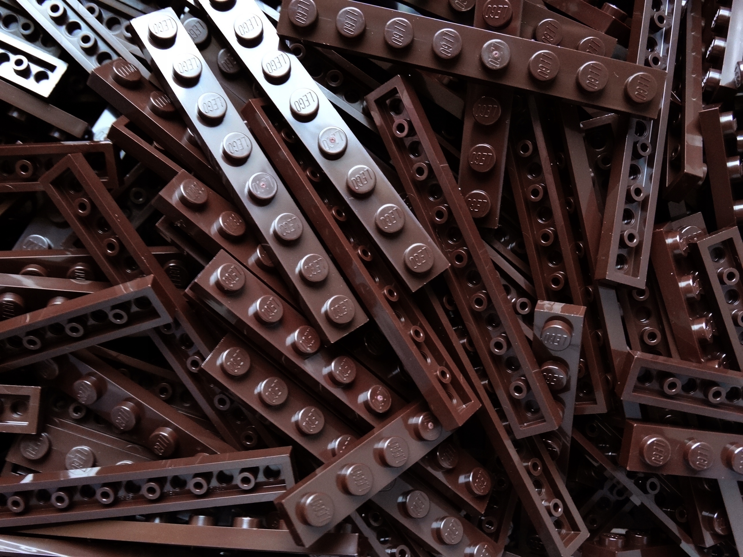 

Lego 3460 plate płytka 1x8 Dark Brown 10 szt Nowe