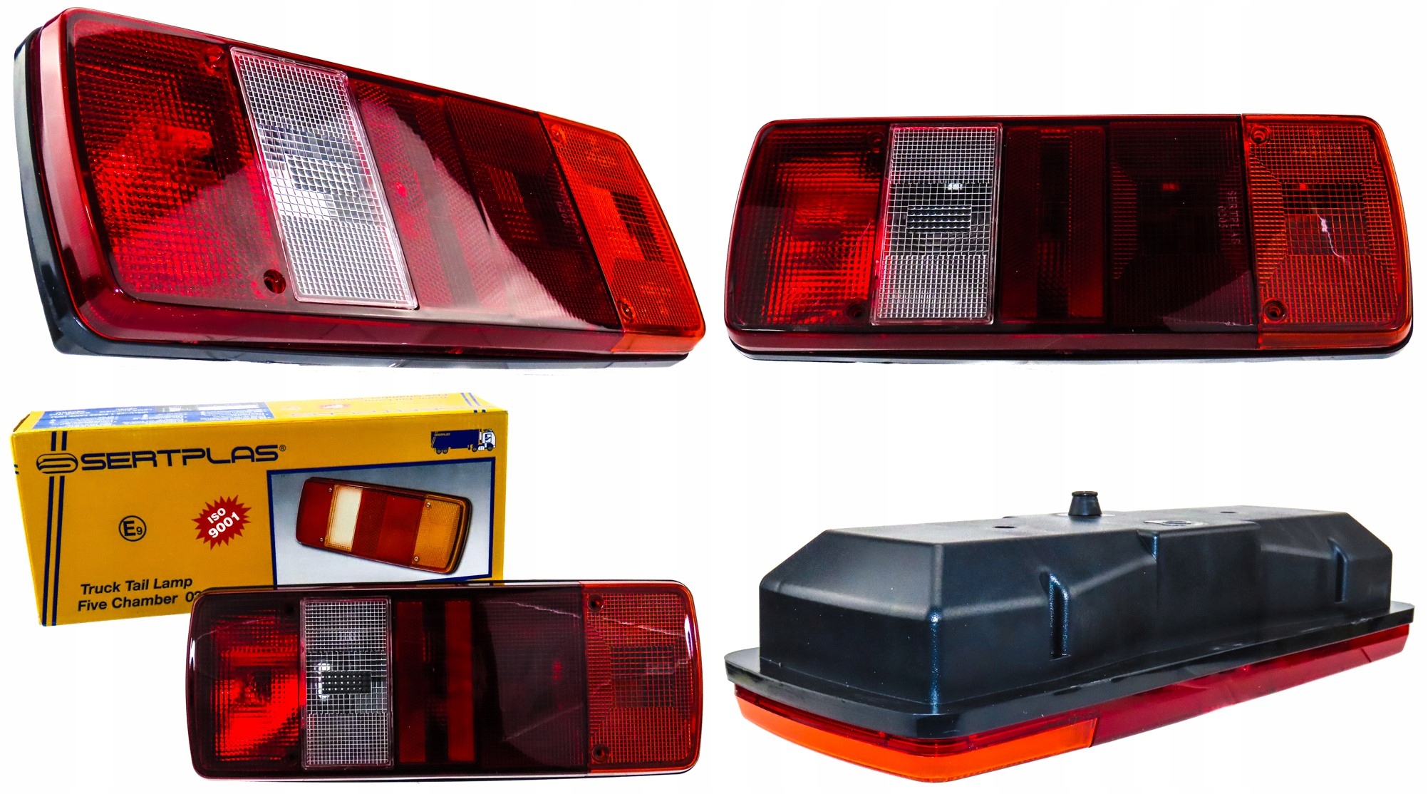 LAMPA TYLNA ZESPOLONA PRAWA 5 SEGMENTOWA IVECO MAN