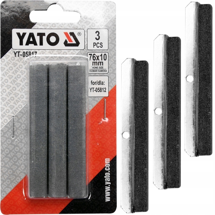Yato Kamienie Wymienne Do Honownicy YT-05812 3'' 76x10 mm