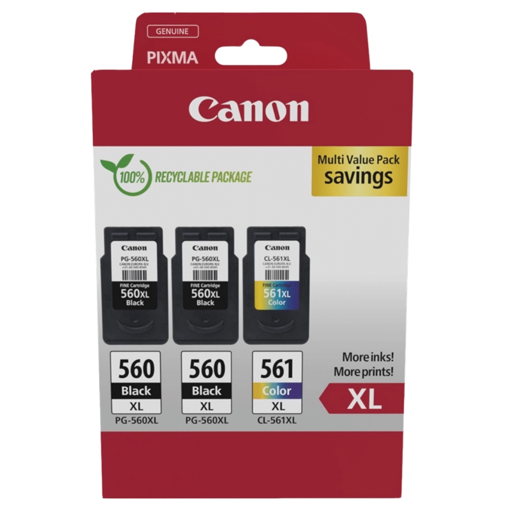 Atrament Canon PG-560XLx2/CL-561XL Ink Cartridge 3712C009AA sada