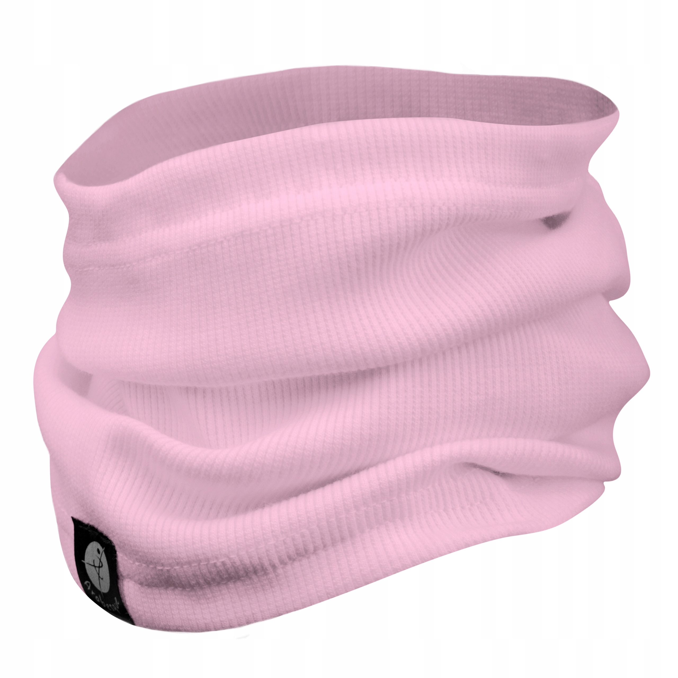 

Komin bawełniany szalik dziecięcy 40/46 cm różowy