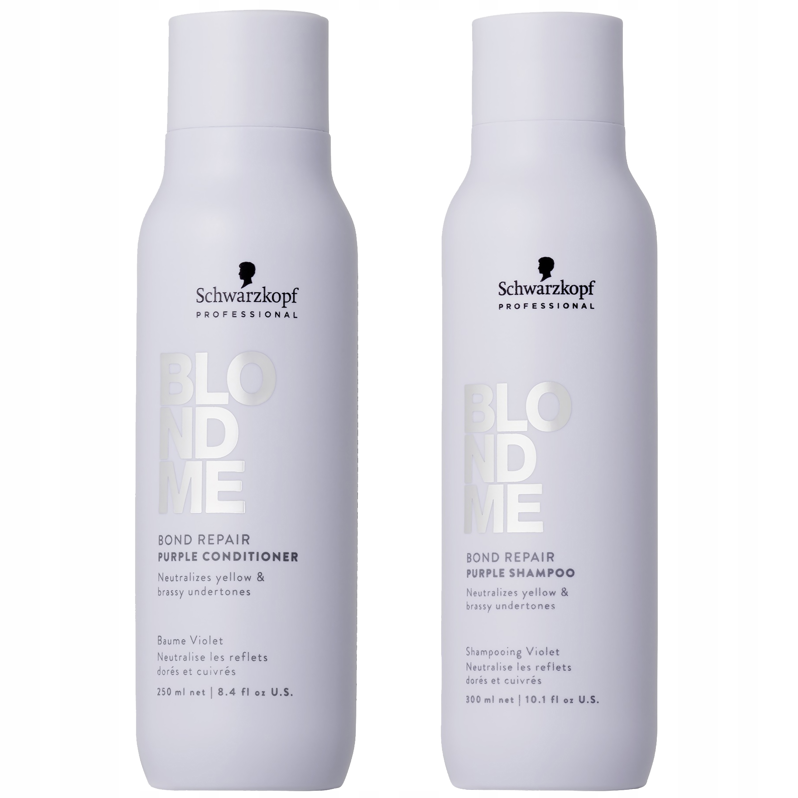 Schwarzkopf BlondMe tónovací sada šampon 300 ml kondicionér 250 ml