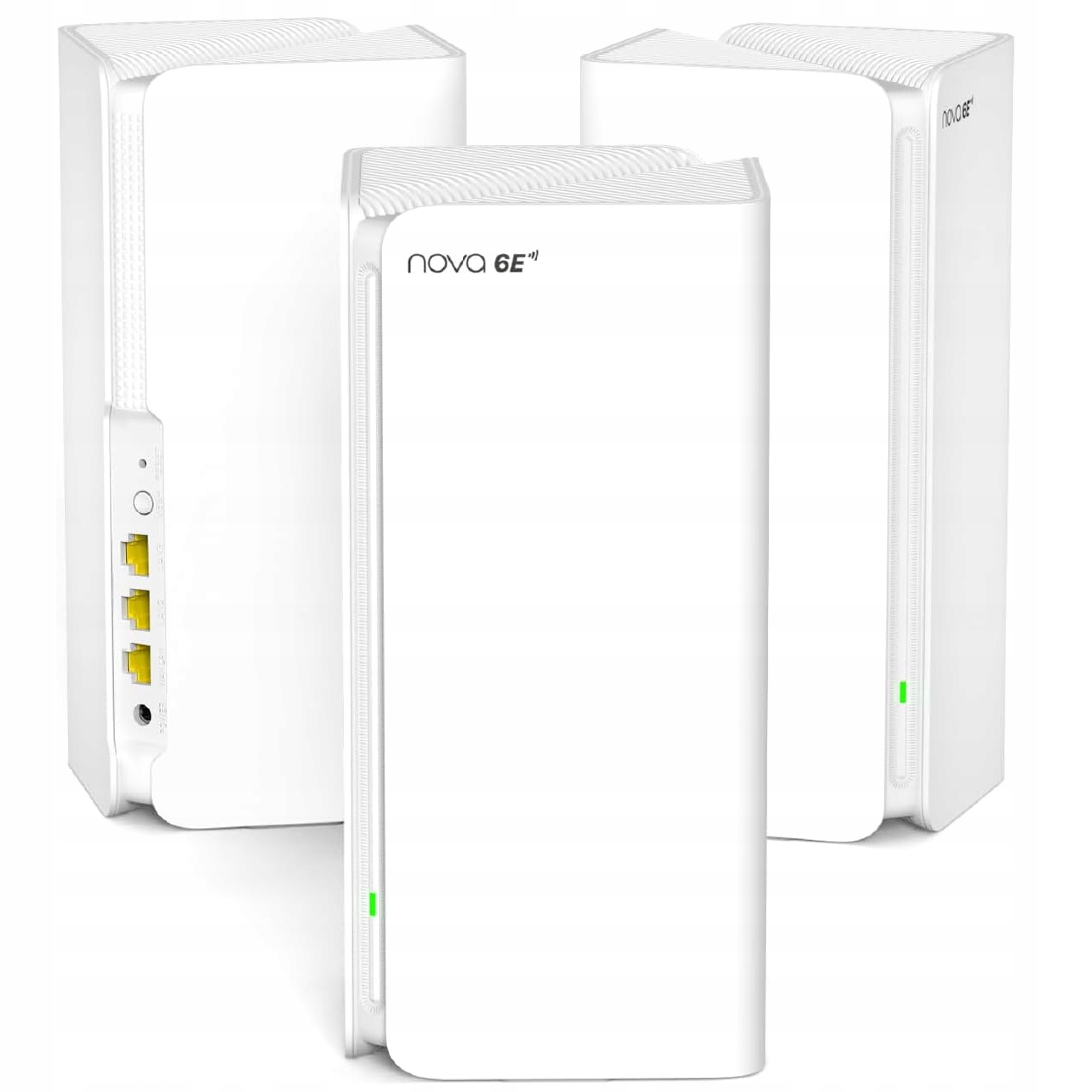 Access Point Router Tenda MX21 Pro 3-pack 802.11ax System routerów Wifi