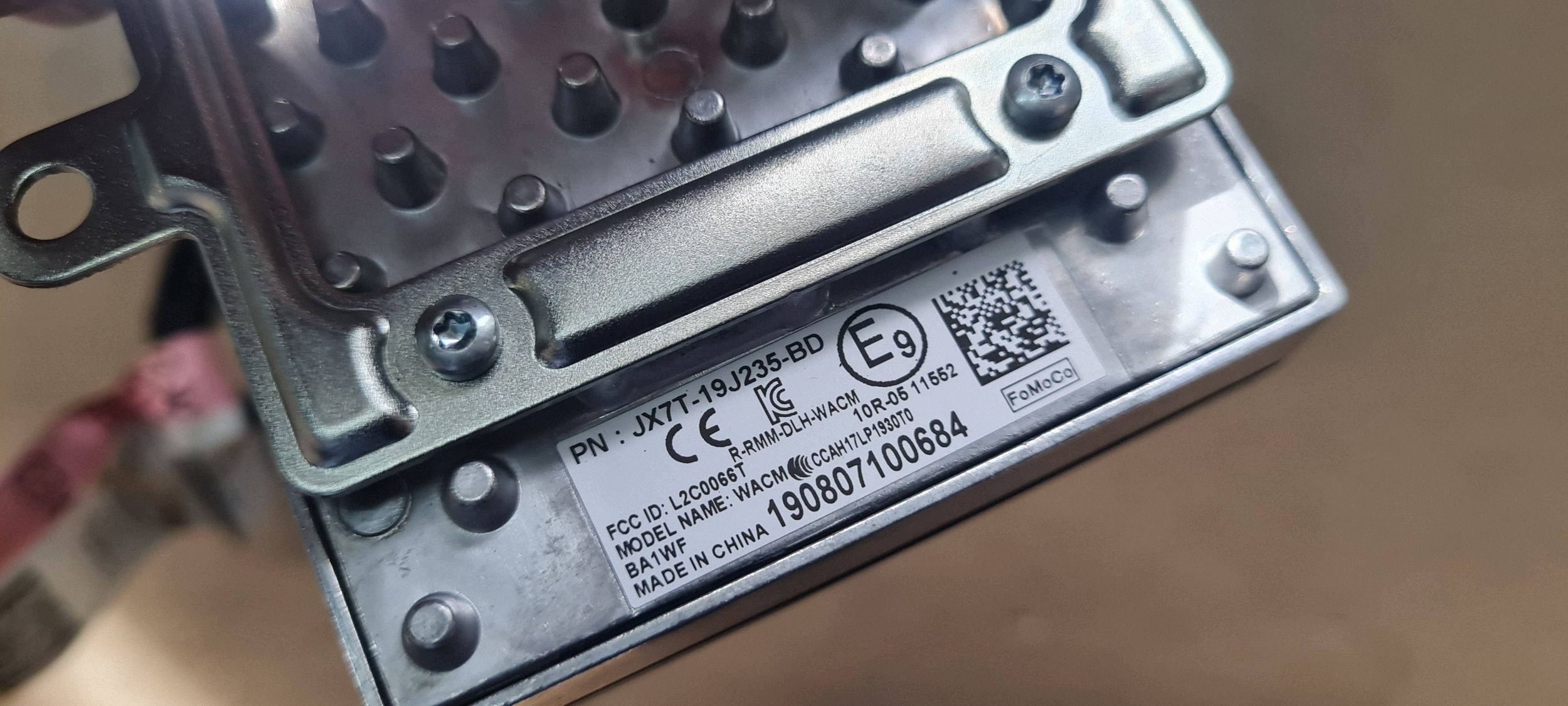Ford Edge II 2020 ST LIFT module LADOWARKA INDUKCYJNA bundle JX7T19J235BD