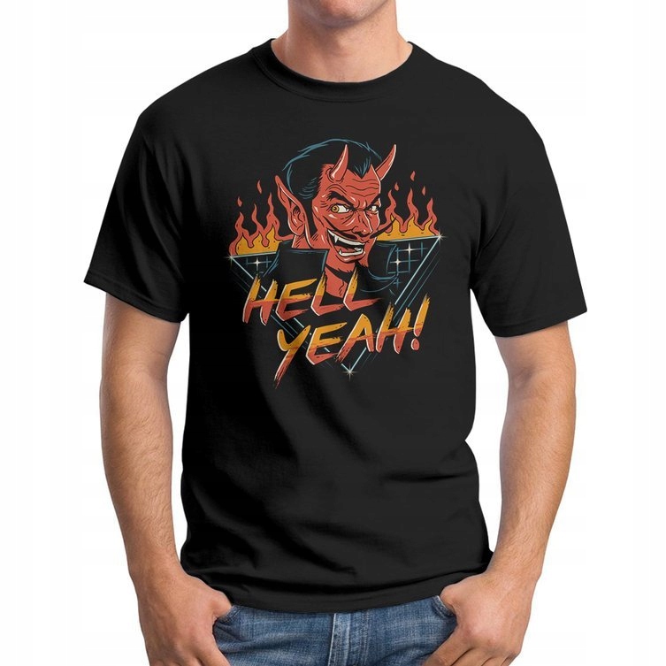 

Koszulka T-Shirt Hell Yeah Satan Cool M