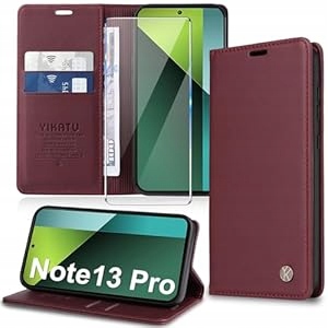 Etui Redmi Note 13 Pro 5G Poco X6 Pro Skórzane Różowe Portfel