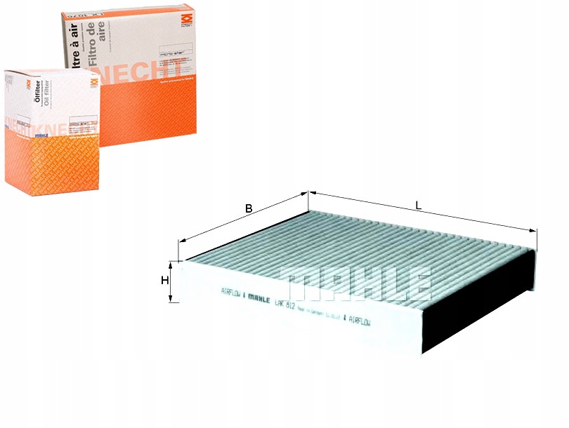 Knelak 812 Kabinový Filtr S Aktivním Uhlím Bmw 1 (f Asistent řidiče #33)