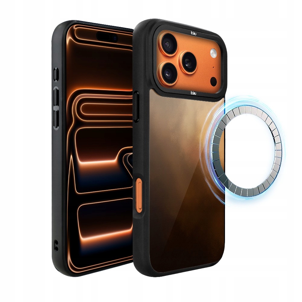 Pouzdro pro iPhone 17 Pro Max Ibizu DropGuard Matné s MagSafe, Pouštní bouře