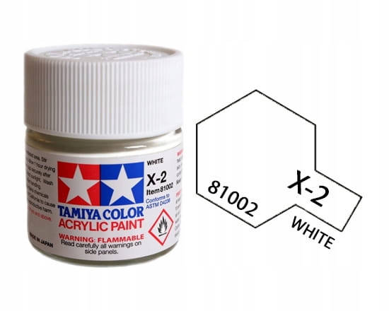 

Tamiya 81002 X-2 White 23ml