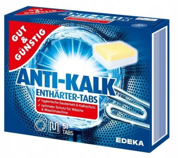 

Tabletki do czyszczenia pralki G&g 51 tab. [de]
