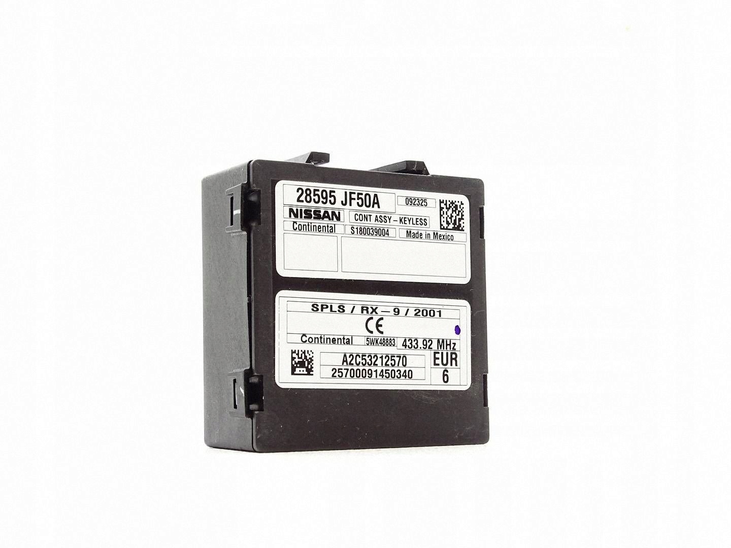 module control unit KEYLESS NISSAN GT-R 28595-JF50A