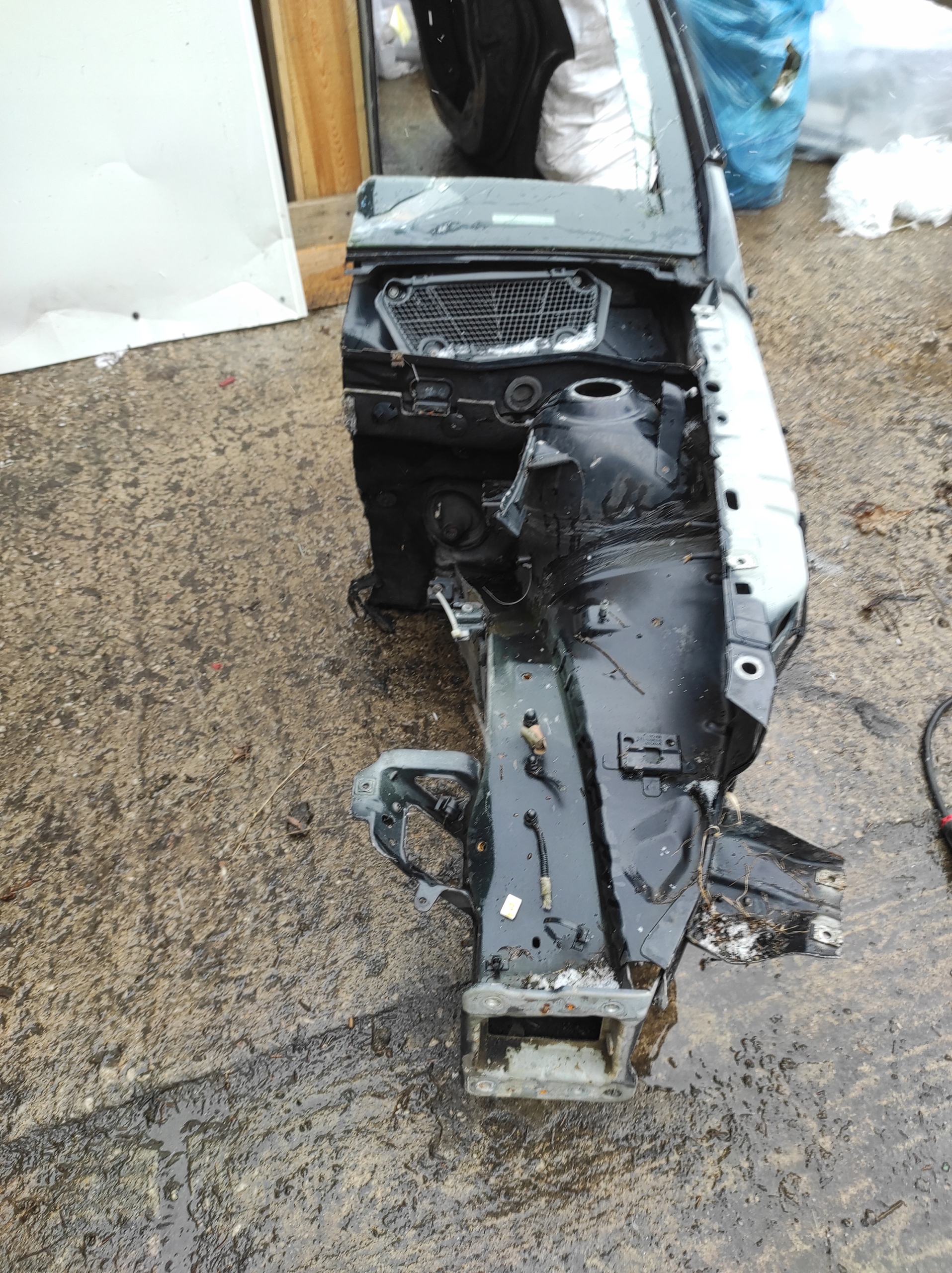 quarter left Opel Astra H GTC kombi HB