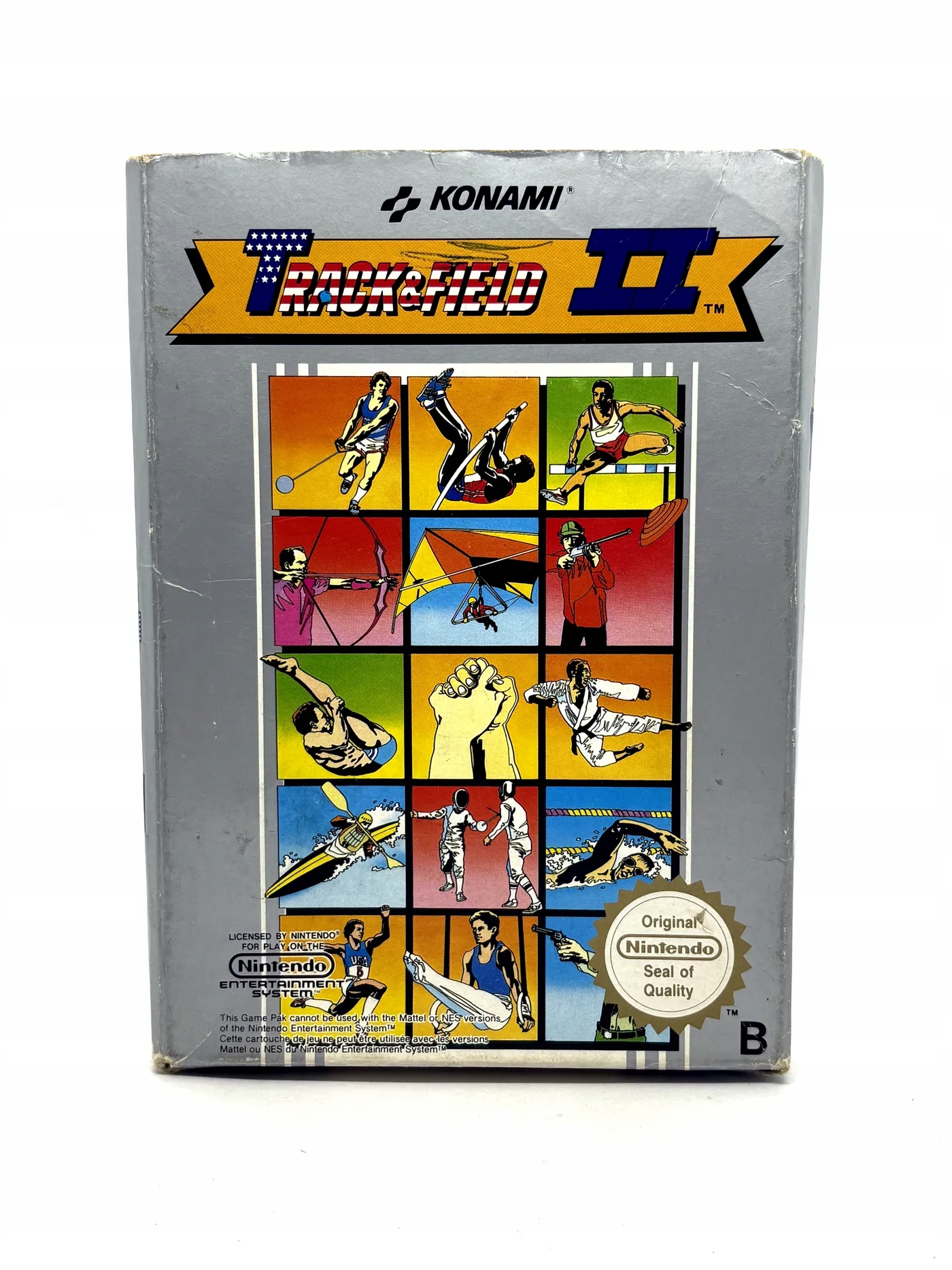 Track & Field II / Nintendo NES / Nintendo NES pudełkowa