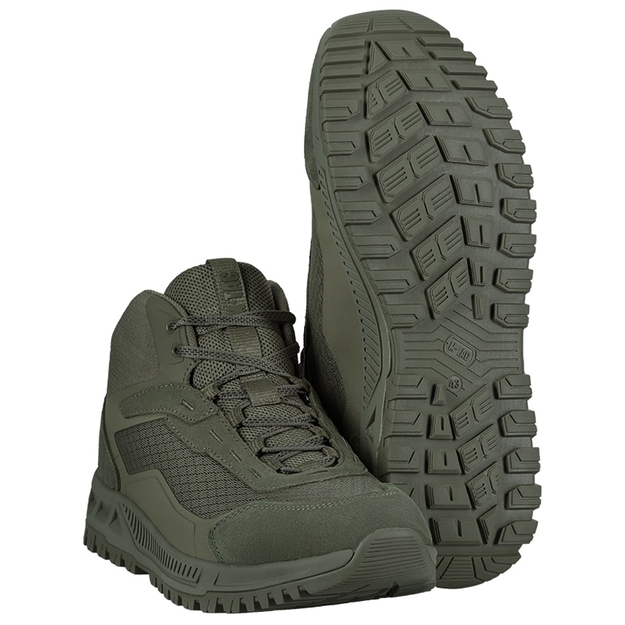 Pánské lehké trekové sportovní boty M-Tac Shooter Mid Olive 40