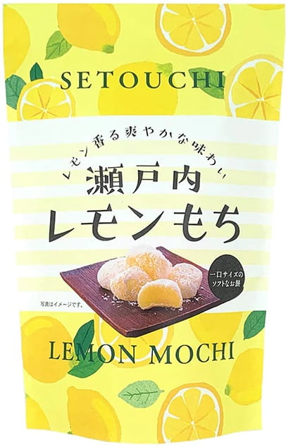 Levně 3x Mochi Lemon, rýžové citronové sušenky 130 g Seiki